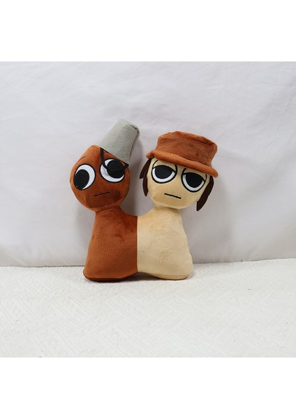 25CM Sprunki Plush Incredibox Tek Parça Ritim Kutusu Oyunu Peluş Oyuncak (Yurt Dışından)