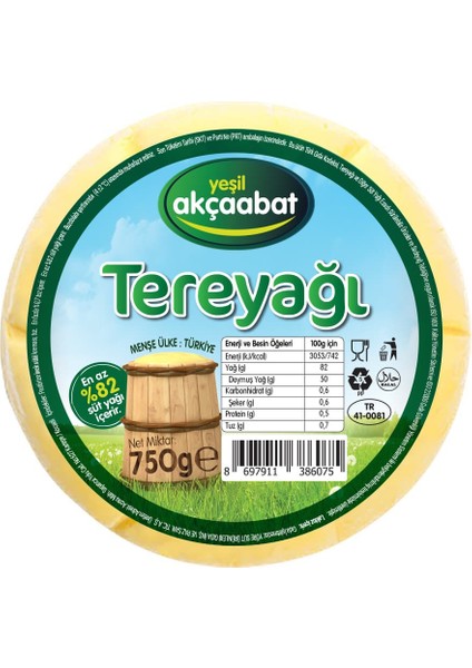 Trabzon Tereyağı Tuzsuz 750 gr fiyatları