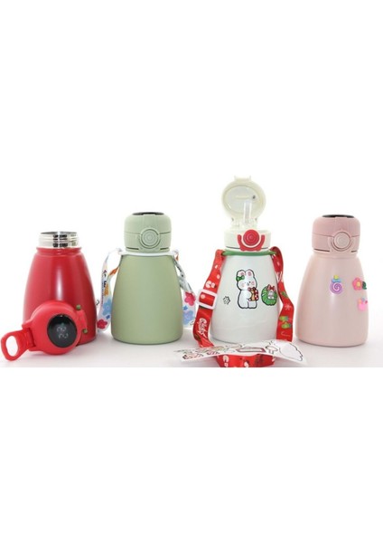Digital Göstergeli Çift Katmanlı Termos Suluk 500 ml
