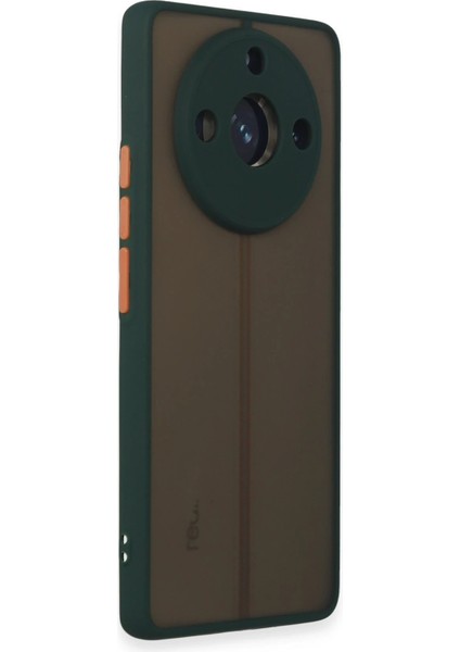 Realme 11 Pro Kılıf Montreal Silikon Kapak - Yeşil Zrnet