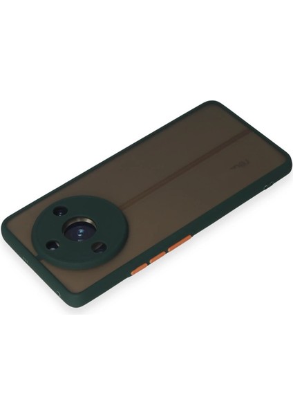 Realme 11 Pro Kılıf Montreal Silikon Kapak - Yeşil Zrnet