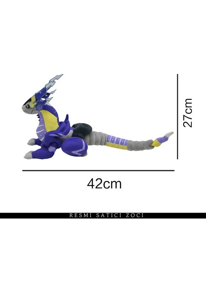 Koraidon Miraidon Plush Zhuzi Guleton Peluş Oyuncak Bebek (Yurt Dışından)