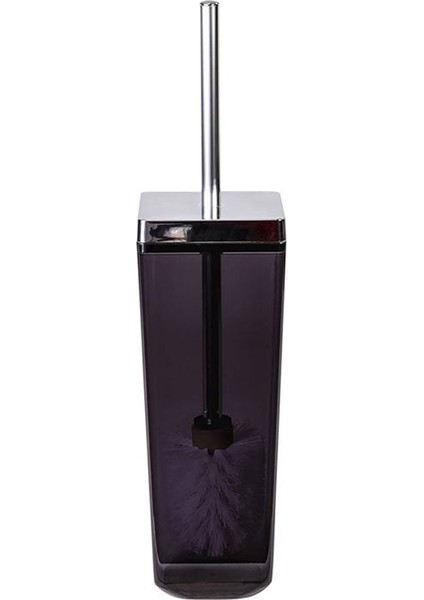 M-SA04-25 Toskana Tuvalet Fırçası-Şeffaf Siyah