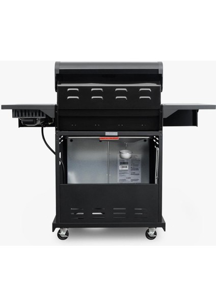Gazlı Barbekü 4 Ocaklı Siyah fırsatları