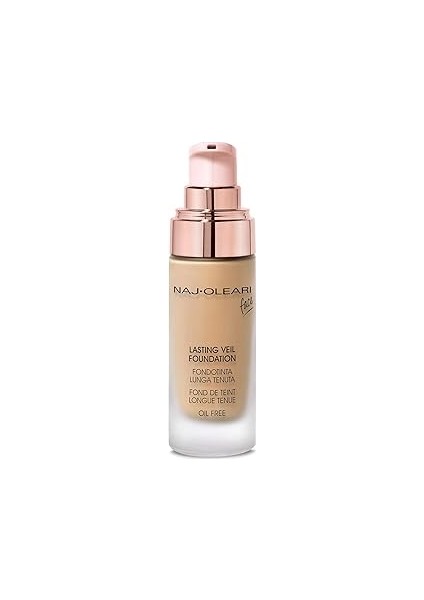 Naj Oleari Lasting Veil Foundation Wicker 04 Likit Fondöten 20 ml