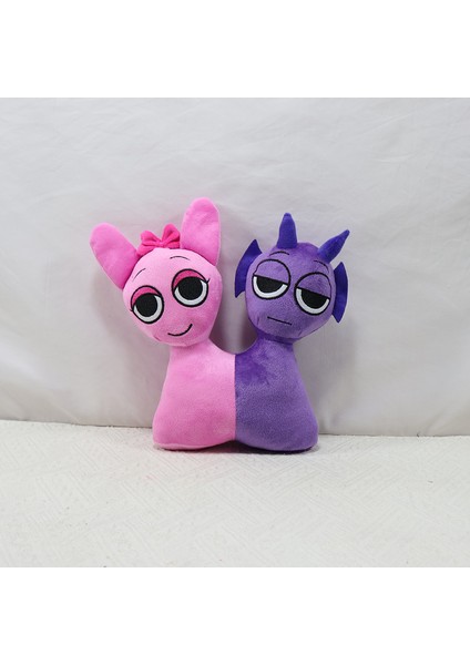 25CM Sprunki Plush Incredibox Tek Parça Ritim Kutusu Oyunu Peluş Oyuncak (Yurt Dışından)