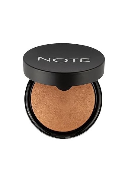 Note Baked Blusher 05 Mocha Taste Işıltılı Fırınlanmış Toz Allık