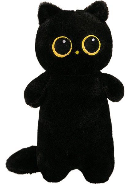 60CM Büyük Gözlü Kedi Uzun Kedi Yastık Peluş Oyuncak (Yurt Dışından)