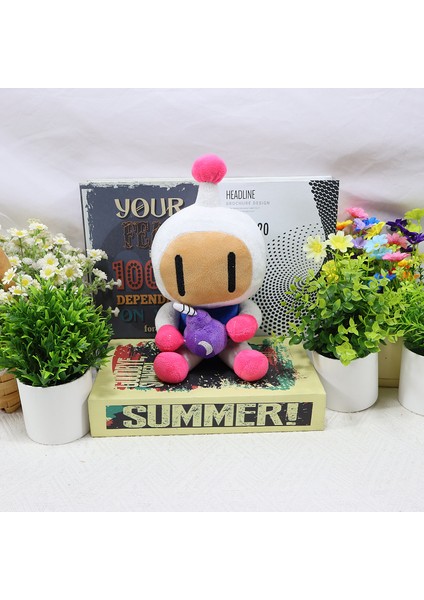 25 cm Bomberman Bomberman Oyunu Çevreleyen Peluş Oyuncak Anime Doll Peluş Oyuncak (Yurt Dışından) fiyatları