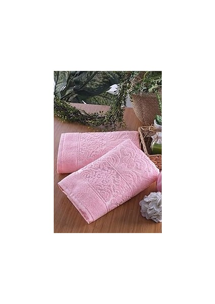 Soft | 2'li 50X90 cm El&yüz Havlu Seti Pembe