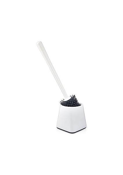 Ata Home Silikon Wc Tuvalet Banyo Fırçası Klozet Fırçası Beyaz