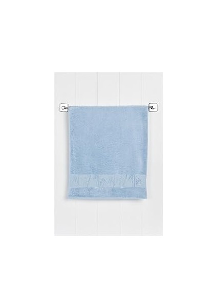 Favora Nurpak Yüz Havlusu 50X90 - Mavi FVORANM850