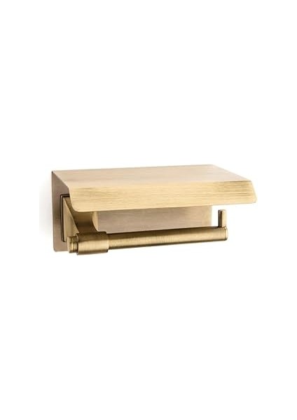 System Borderlıne Kapaklı Tuvalet Kağıtlığı Antik Renk 85X118X170 mm