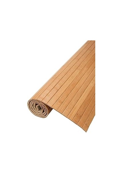 Orret Home Kaydırmaz Tabanlı Banyo Paspası – 70X45 cm Doğal Ahşap Mat, Suya Dayanıklı,