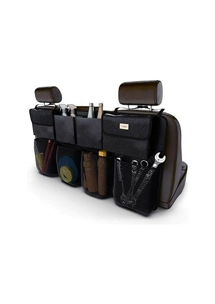 Ayaco Araba Koltuk Arkası Eşya Düzenleyici Oto Bagaj Içi 8 Cepli Fileli Organizer Araç Bagaj Düzenl