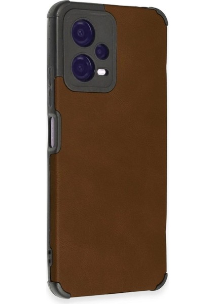 Newface Xiaomi Redmi Note 12 5g Kılıf Loop Deri Silikon - Kahverengi fiyatları
