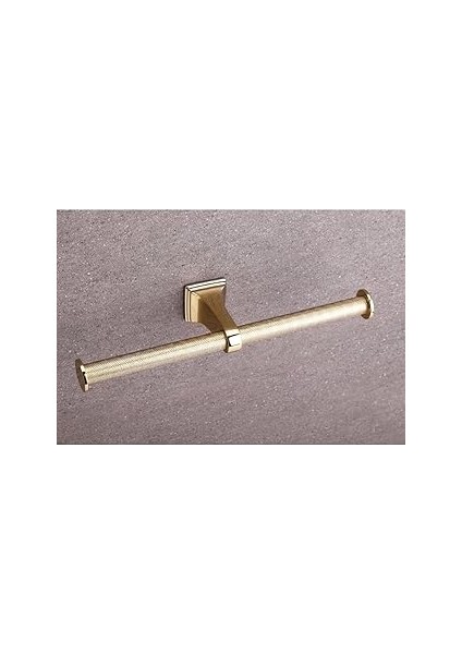System Sparklıne Ikili Tuvalet Kağıtlığı Gold Renk 45X78X266 mm