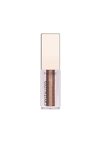 Note Crystalized Liquid Eyeshadow Likit Metalik Göz Farı, 08 Vintage Bronze