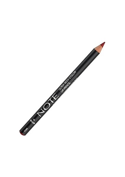 Ultra Color Lip Pencil 06 Note Red Dudak Kalemi, Kırmızı