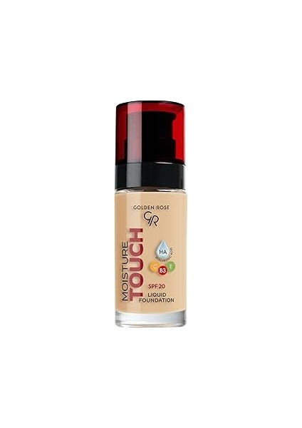 Rose Moisture Touch Liquid Foundation SPF20 No: 113 Nemlendirici Etkili Fondöten