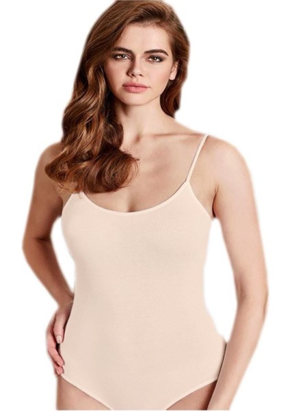 Kadın Siyah Ip Askılı Çıtçıtlı Zıbın