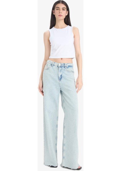 Regular Fit Basic Düz Bisiklet Yaka Beyaz Atlet F3534AX25SM fiyatları