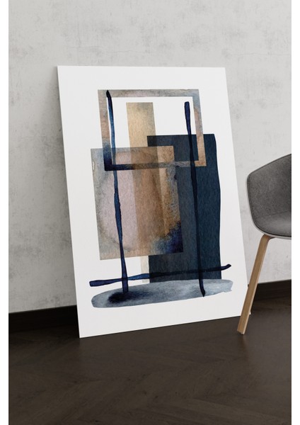 Dikdörtgen Denge Soyut Kanvas Tablo – NV00288 fiyatları