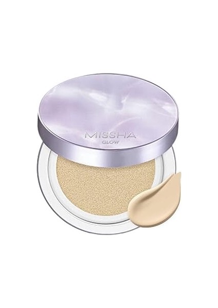 Yoğun Kapatıcı, Nemli ve Parlak Bitişli Cushion Glow Layering Fit Cushion No.17 Ivory SPF50+