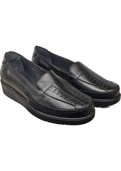 Kadın Hakiki Deri Sıkıştırılmış Köpük Taban Rahat Ultra Hafif Günlük Dolgu Topuk Ayakkabı NAPA-2000 modelleri