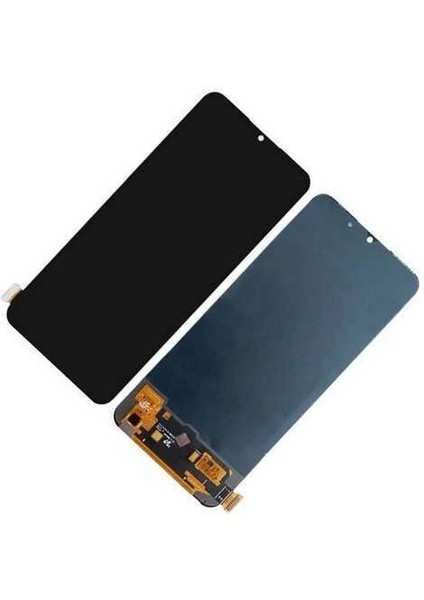 Oppo A91 LCD Ekran Dokunmatik Çıtasız Siyah OLED