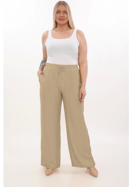 Viscose Büyük Beden Pantalon