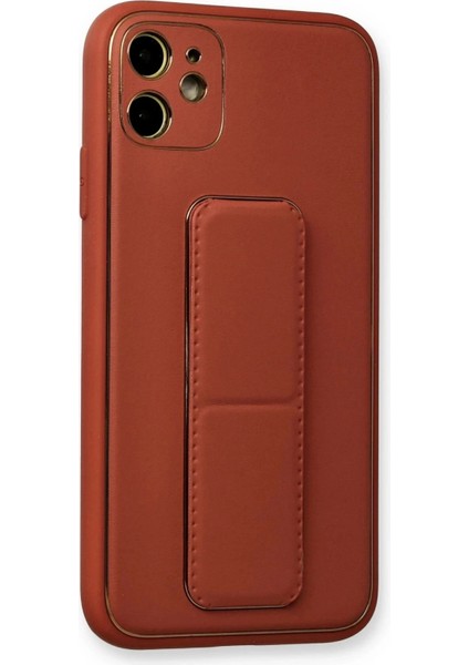 Newface iPhone 12 Kılıf Coco Deri Standlı Kapak - Fuşya fiyatları