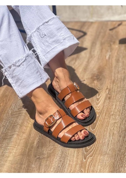 Arden Kemer ve Toka Detaylı Taba Terlik fırsatları
