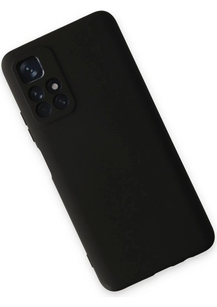 Newface Xiaomi Redmi Note 11T Kılıf Nano Içi Kadife Silikon - Siyah modelleri