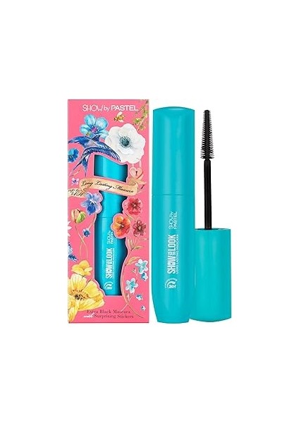 Show By Pastel | Ekstra Siyah Uzun Ömürlü Maskara - 24 Saate Kadar Hacim ve Kaldırma - Secret Garde