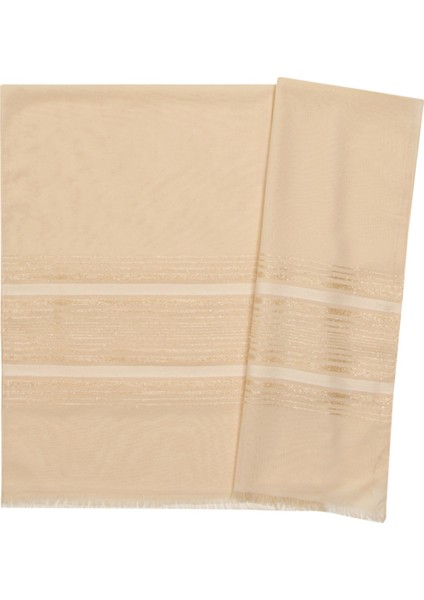 Kadın Koyu Ekru Şal