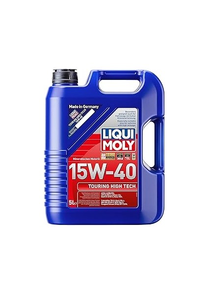 Liqui Moly Touring High Tech 15W-40 5 L Otomotiv Bakım Ürünü