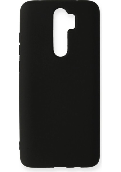 Xiaomi Redmi Note 8 Pro Kılıf Nano Içi Kadife Silikon - Siyah Zrnet