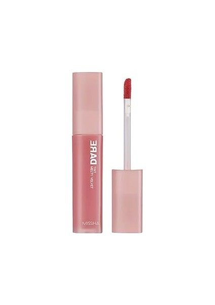Uzun Süre Kalıcı, Bulaşma Yapmayan, Kadifemsi Bitiş Sunan Tint Dare Tint Melty Velvet (Rosy
