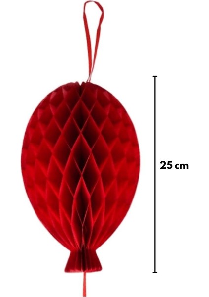 Kırmızı Petek Balon Parti Süsü modelleri