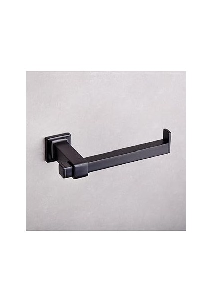 System Q-Lıne Tuvalet Kağıtlığı Siyah Renk 41X73X157 mm