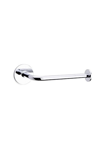 System Bobo Duvara Monte Yapışkanlı Tuvalet Kağıtlığı Krom Renk 45X78X151 mm