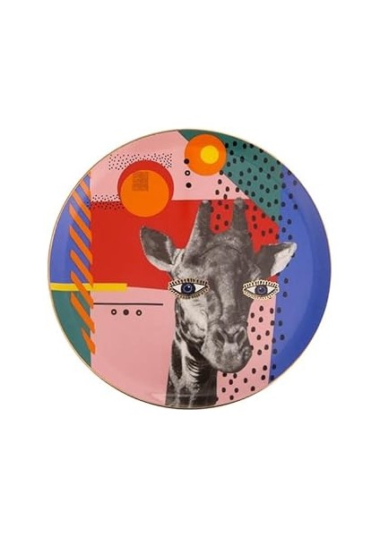 Alm Wild Life Girf Düz Tabak 28CM