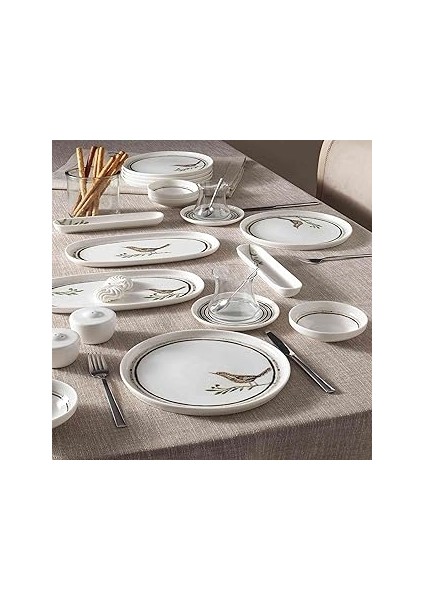 Pierre Cardin Porselen Pera Kahvaltı Takımı Renkli 28 Parça