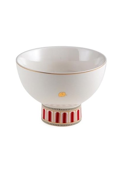 Hollie Yılbaşı Ayaklı Kase 14 cm