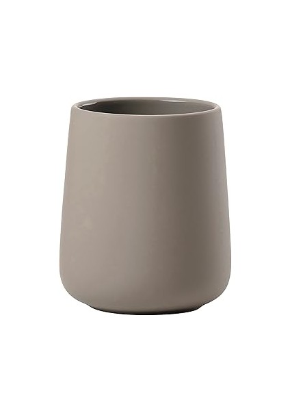 Zone Denmark Nova One Diş Fırçası Bardağı, Seramik Diş Fırçası Bardağı, Soft Touch Kaplama, Çap: 8