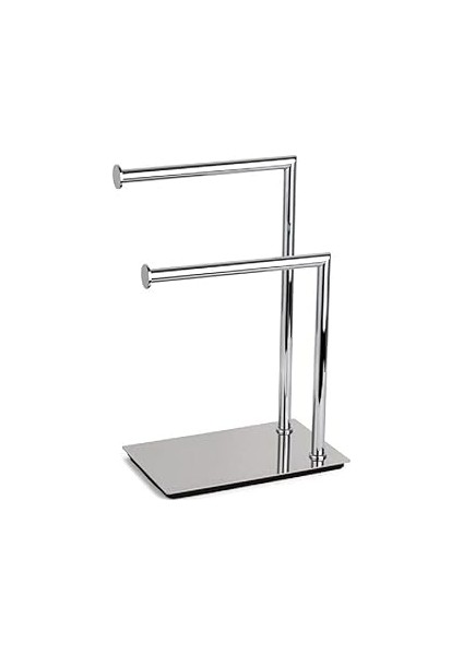 System Hareketli Havluluk Krom Renk 370250X225 mm