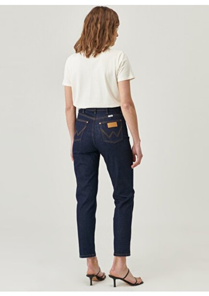 Mom Fit Denim Yüksek Bel Jean Kot Pantolon modelleri