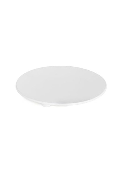 System Tezgah Üstü Katı Sabunluk Beyaz Renk 21X137X137 mm