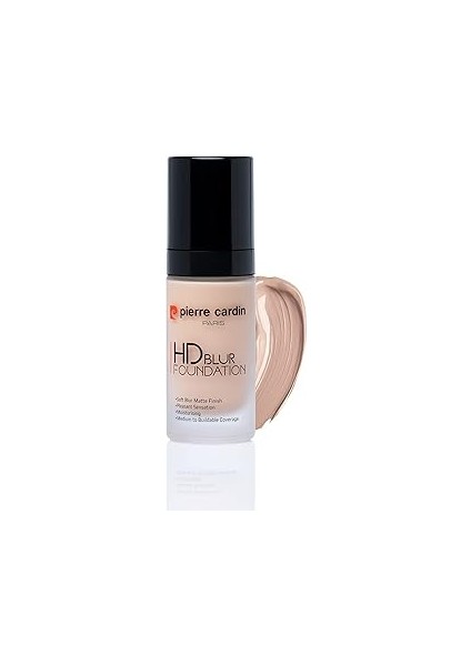 Pierre Cardin Hd Blur Pürüzsüz Görünüm Veren Mat Fondöten Medium Beige - 30 ml